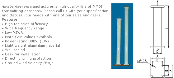 MMDS Transmitting Antenna